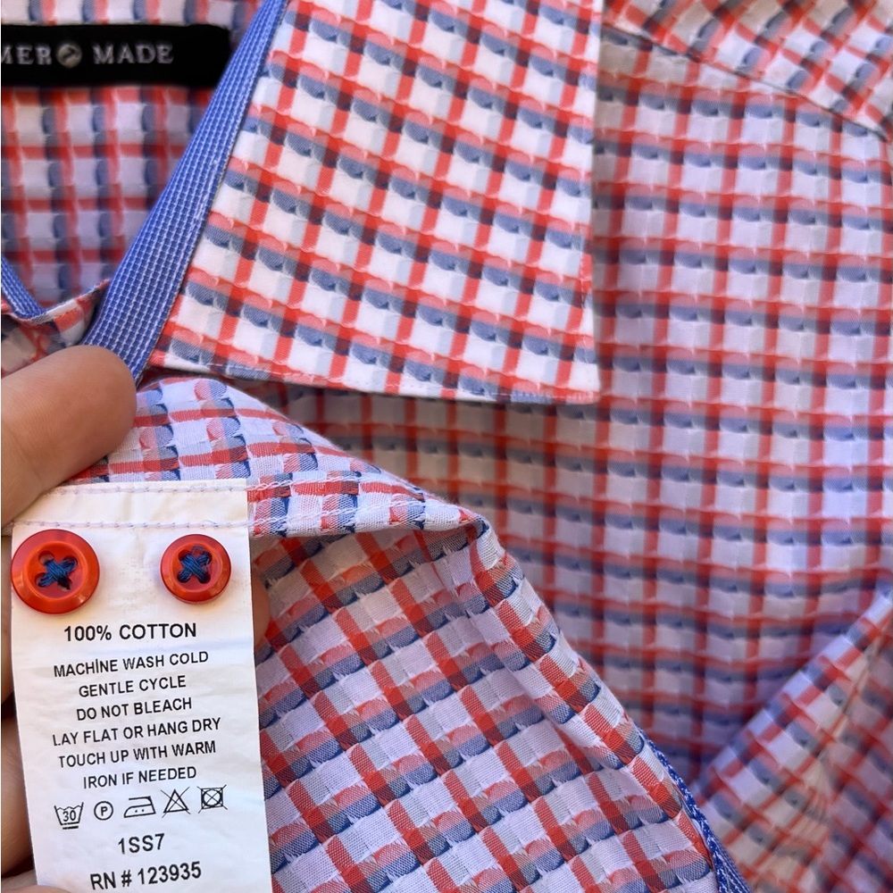 Hammer made men’s buttons down shirt